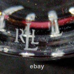 RALPH LAUREN COCKTAIL PARTY DOUBLE OLD FASHIONED GLASSES, 4, 10 Oz, 2PCS