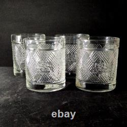 RALPH LAUREN SAFARI DOUBLE OLD FASHIONED GLASSES, 4 1/8, 12 Oz, 4PCS