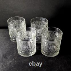 RALPH LAUREN SAFARI DOUBLE OLD FASHIONED GLASSES, 4 1/8, 12 Oz, 4PCS