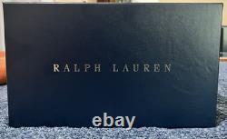 RALPH Lauren Cut Crystal Whiskey Glasses Set of 2 Double Old Fashioned