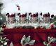 RARE 4 Lord & Taylor VICTORIAN VILLAGE 14 OZ Double Old Fashioned Glasses SIGNED
