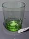 RARE! Moser Mozart Double Old Fashioned Glass 4 Crystal Rock Glass Ocean Green
