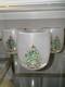 RARE Spode Christmas Tree Frosted Double Old Fashioned, Set of 3