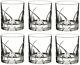 RCR CRYSTAL DA VINCI GROSSETO DOUBLE OLD FASHIONED TUMBLERS 29cl (SET OF 6) NEW