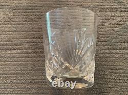 ROGASKA Double Old Fashioned Crystal Glasses Richmond Signed 4 12 oz Set of 4