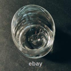 ROSENTHAL ROLY POLY DBL OLD FASHIONED GLASSES, Crystal, 5, 12 oz, GERMANY, 2PCS
