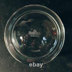 ROSENTHAL ROLY POLY DBL OLD FASHIONED GLASSES, Crystal, 5, 12 oz, GERMANY, 2PCS