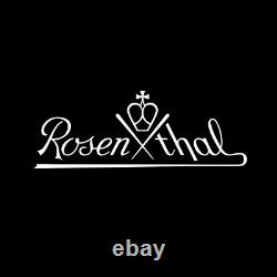 ROSENTHAL ROLY POLY DBL OLD FASHIONED GLASSES, Crystal, 5, 12 oz, GERMANY, 2PCS