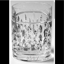 Ralph Lauren ASTON Double Old Fashioned Crystal Glasses Set of 4 NEW