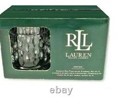 Ralph Lauren Aston Crystal Double Old Fashioned Glasses 4 DOF New polo Germany