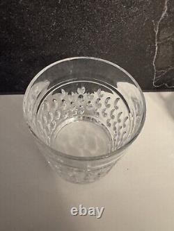 Ralph Lauren Aston Crystal Double Old Fashioned Rocks Glasses Set Of 4