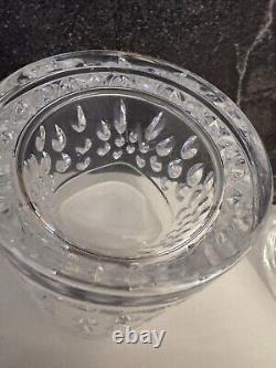 Ralph Lauren Aston Crystal Double Old Fashioned Rocks Glasses Set Of 4