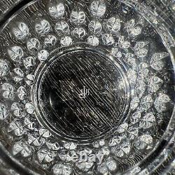 Ralph Lauren Aston Crystal Glasses Set of 4 Double Old Fashioned Whiskey Rocks