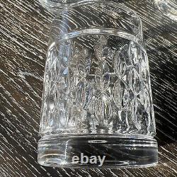 Ralph Lauren Aston Crystal Glasses Set of 4 Double Old Fashioned Whiskey Rocks