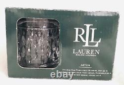 Ralph Lauren Aston Double Old Fashioned 4 Crystal NIB Germany Free Shipping