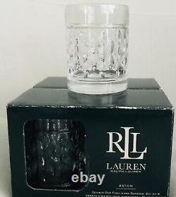 Ralph Lauren Aston Double Old Fashioned 4 Crystal NIB Germany Free Shipping