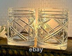 Ralph Lauren Brogan Double Old Fashioned Glasses Vintage Lauren Brogan O. F. 2