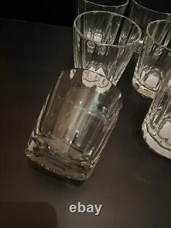 Ralph Lauren Celeste Double Old Fashioned Crystal Glasses Set of 12