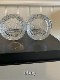 Ralph Lauren Crystal ASTON Double Old Fashioned Glass SET 4pc Original Style BN