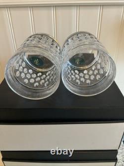 Ralph Lauren Crystal ASTON Double Old Fashioned Glass SET 4pc Original Style BN