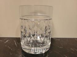 Ralph Lauren Crystal Aston Pattern Double Old Fashioned Glasses Set of 5