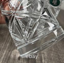 Ralph Lauren Crystal Brogan Double Old Fashioned Glass Whisky Cocktail Set Of 3