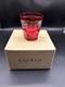Ralph Lauren Crystal Claremont Red Ruby Double Old Fashioned Crystal Set Of 4
