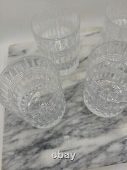 Ralph Lauren Crystal Ettrick Double Old Fashioned Glass Tumbler Set Of 6 Germany