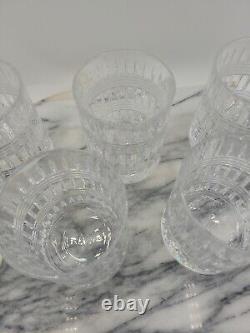 Ralph Lauren Crystal Ettrick Double Old Fashioned Glass Tumbler Set Of 6 Germany