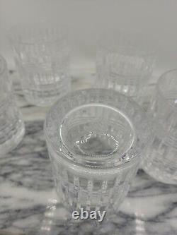 Ralph Lauren Crystal Ettrick Double Old Fashioned Glass Tumbler Set Of 6 Germany