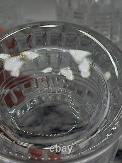 Ralph Lauren Crystal Ettrick Double Old Fashioned Glass Tumbler Set Of 6 Germany