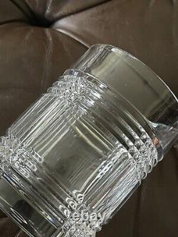 Ralph Lauren Crystal GLEN PLAID Double Old Fashioned Whiskey Glass Set Of 2