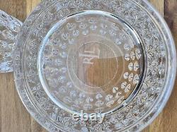 Ralph Lauren Diamond Aston Crystal Double Old Fashioned Whisky Glass 4 1/84 Pc