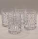 Ralph Lauren Double Old Fashioned Aston Crystal Whiskey Glasses Set(4) 11 Oz