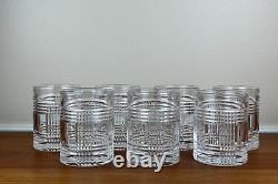 Ralph Lauren GLEN PLAID 4? Double Old Fashioned Set Of 7 EUC