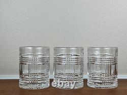 Ralph Lauren GLEN PLAID 4? Double Old Fashioned Set Of 7 EUC