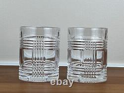 Ralph Lauren GLEN PLAID 4? Double Old Fashioned Set Of 7 EUC