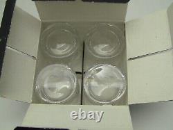 Ralph Lauren GLEN PLAID Double Old Fashioned Glasses / Set of 4 / New