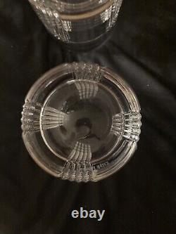 Ralph Lauren Glen Plaid Double Old Fashioned Crystal Glasses New Set of 2