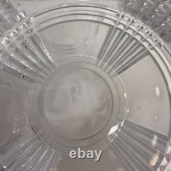 Ralph Lauren Glenplaid Double Old Fashioned Glasses Set of 4 Crystal Barware