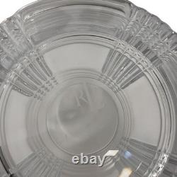 Ralph Lauren Glenplaid Double Old Fashioned Glasses Set of 4 Crystal Barware