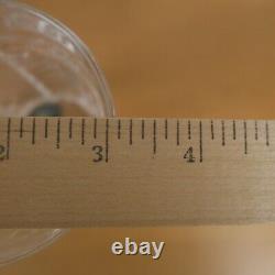 Ralph Lauren Herringbone Glasses Double Old Fashion Crystal Set of 4 New Signed