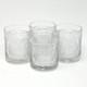 Ralph Lauren Safari Plaid Crest Double Old Fashioned Rocks Glasses Set Of 4