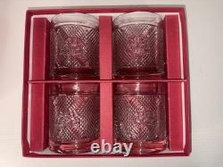 Ralph Lauren Safari Signature Collection Set of 4 Double Old Fashioned Glasses