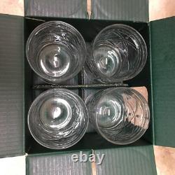 Ralph Lauren Set of 4 BROGAN Double Old Fashioned Glasses 11.8 oz. NEW IN BOX