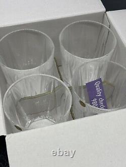 Ralph Lauren Wentworth Double Old Fashioned Glasses (Boxed Set Of 4)