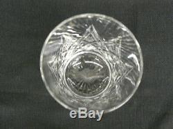 Rare Baccarat Crystal Colbert (Cut) 4 1/4 Double Old Fashioned Bar Glass MINT