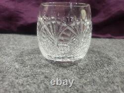 Rare Pair Waterford Crystal Seahorse Double Old Fashioned Glasses In Box