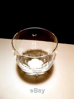 Rare VINTAGE Lalique Crystal HIGHLANDS (1952-2004) 4 Double Old Fashioned 4