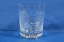 Rare Waterford Crystal Spirit of America Double Old Fashioned Glass 4 1/4